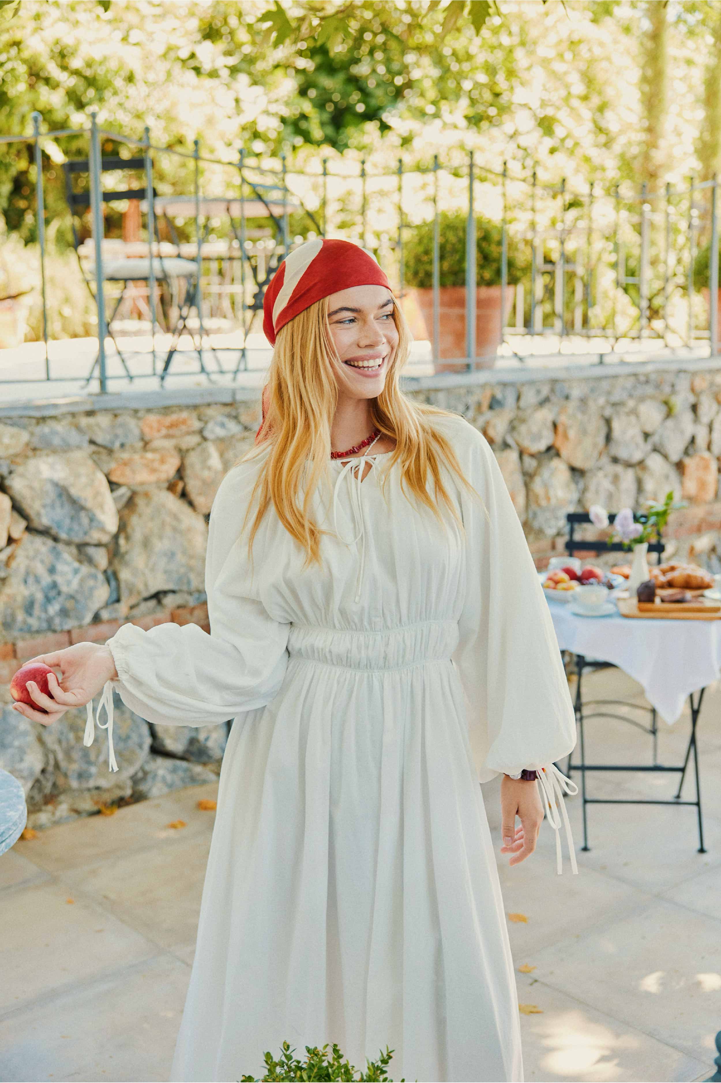 LONG SLEEVE COTTON MAX WHITE